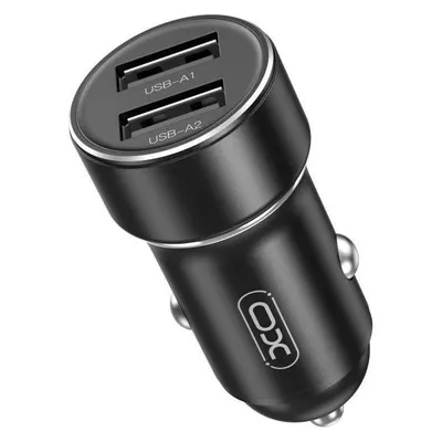 xO Autoladegerät CC53 12W 2x USB schwarz