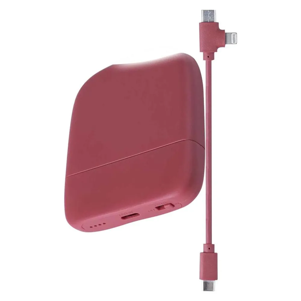 Xoopar Powerbank 5000 mAh Multikabel
