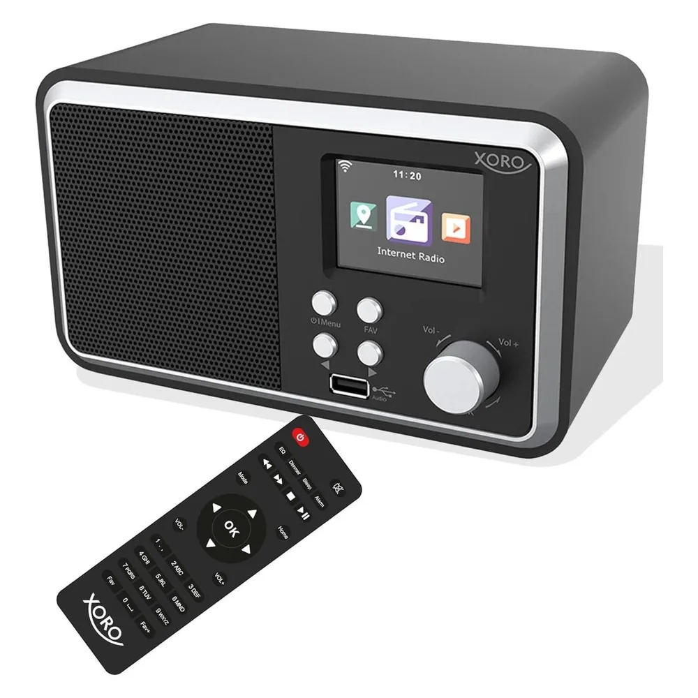 Radio Xoro XOR400909 Internet Digital DAB FM 3W