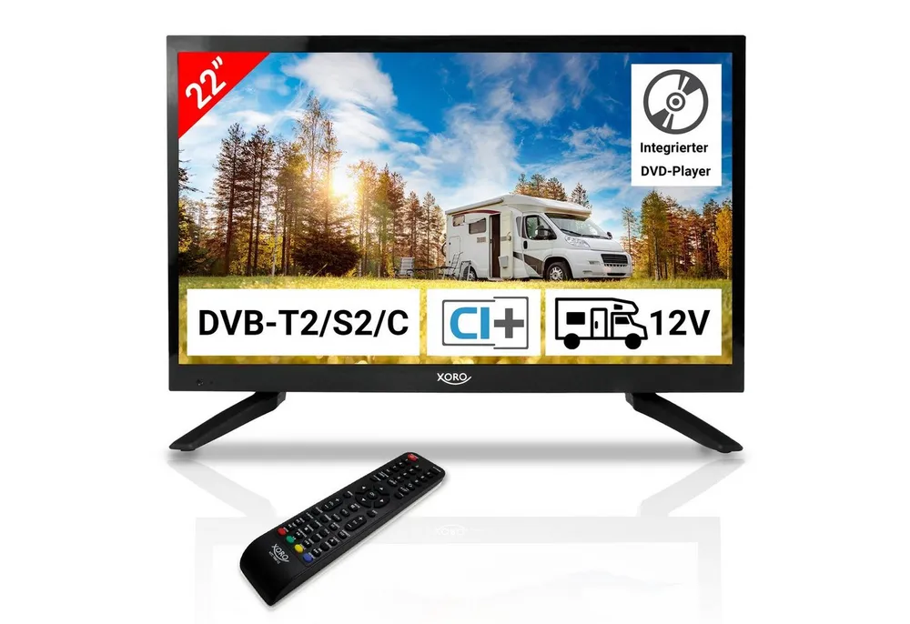 Xoro HTC 2249 LCD-LED Fernseher (55,00 cm/22 Zoll, Full HD)