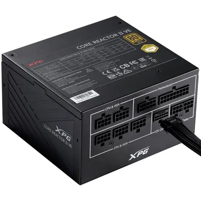 XPG COREREACTOR II VE 750W Netzteil 24-pin ATX ATX Schwarz
