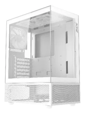 PC-Gehäuse XPG Invader X Mini Weiß ATX Glasfenster ARGB Midi Tower