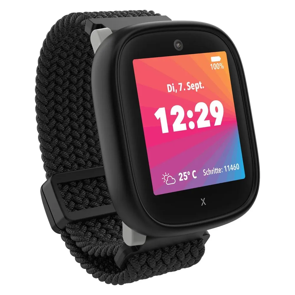 X6 Play 2.Generation Connect SIM Black Smartwatch