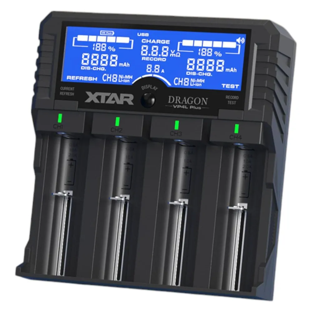 Xtar VP4L Plus batterijlader