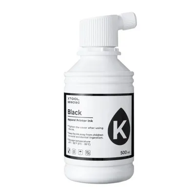 Tintenpatrone XTool P5020890 Schwarz 500 ml für Textildrucker