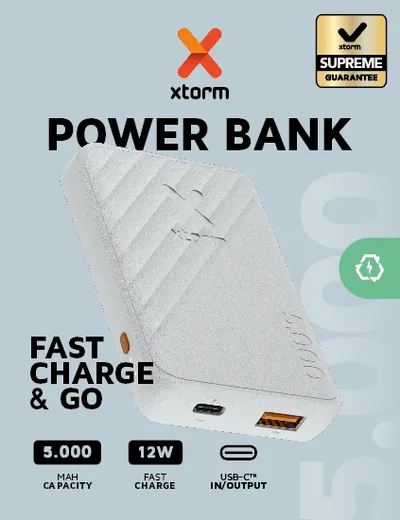 12W Fast Charge Go2 Powerbank 12W - 5.000mAh (64132)