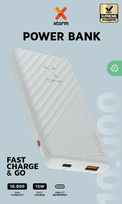 15W Fast Charge Go2 Powerbank 10.000mAh (64134)