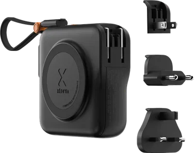 Xtorm TravelPro 30 W 3-in-1 MagSafe Powerbank 10.000 mAh Schwarz
