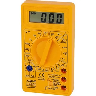 Digitalmultimeter Xtreme DT830BUZ präzise Messungen und volle Funktionen