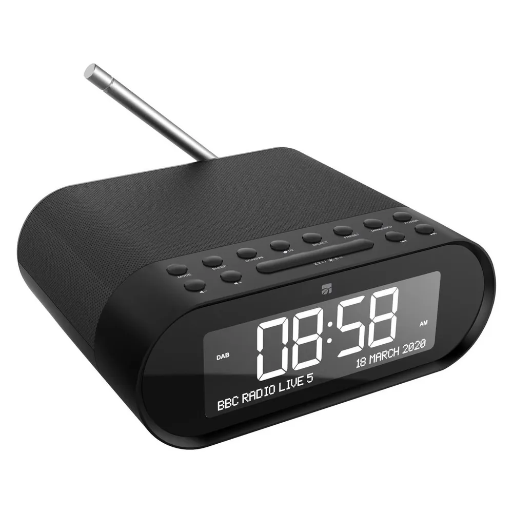 Radio Xtreme 33192 Wecker DAB FM LCD Display Schwarz