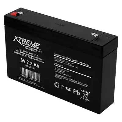 Xtreme Lead acid battery 6V 7.2Ah