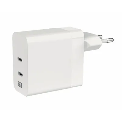 Ladegerät USB-C 65W XtremeMac XWH-SPC60-03 Doppelport Weiß