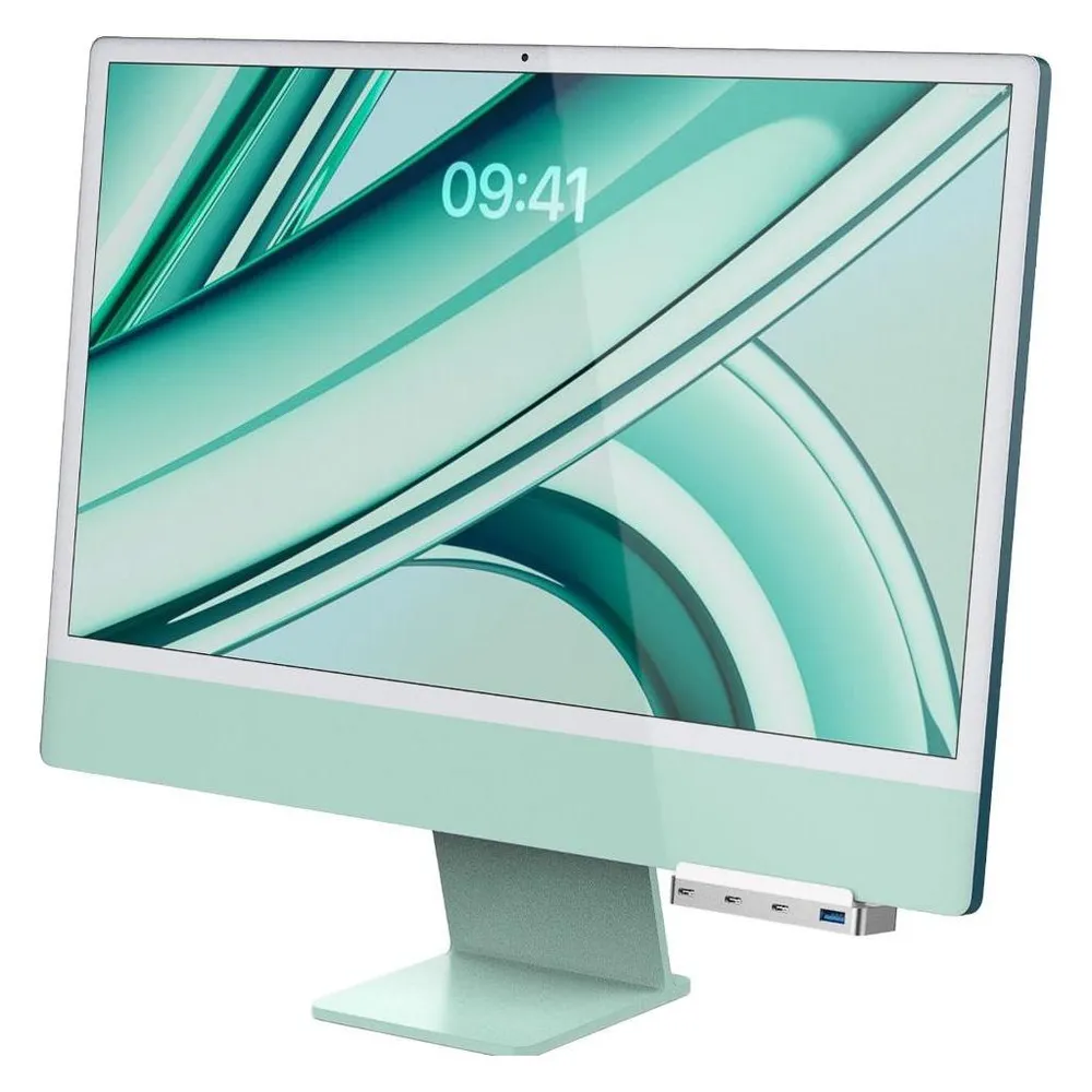 Hub XtremeMac 6 Ports USB Type-C HDMI MicroSD SD Weiß XWH-UIM-13