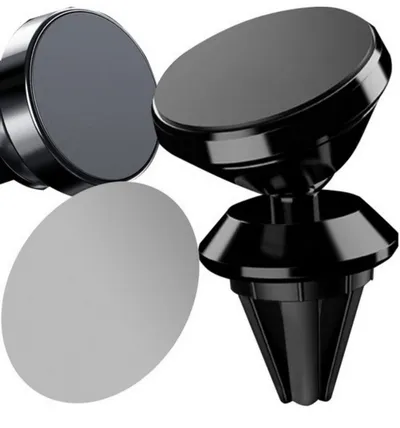 XTROBB Handy-Halterung Magnetische Autohalterung mit starkem Magnet für sicheres Fahren., (bis 6,70 Zoll, Magnetische Autohalterung für Smartphones mit Metallplatte., Enthält Halterung und Metallplatte für Smartphones., Starke Magnete für sicheren Halt auf unebenen Straßen)