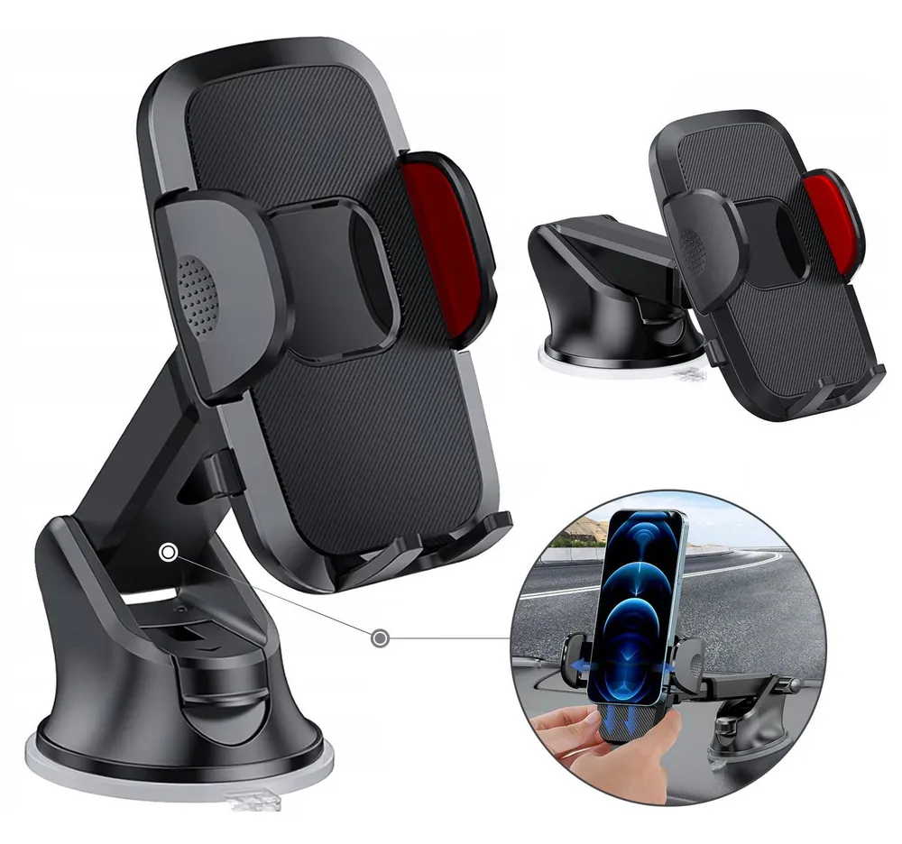 XTROBB Smartphone-Halterung Universal Auto Handyhalter rutschfest- für iPhone, Android uvm., (bis 7,00 Zoll, KFZ-Telefonhalter für Windschutzscheibe, 360°-Drehbar, Gel-Saugkappe., KFZ-Telefonhalter, verstellbar, Gel-Saugkappe, 360°-Drehfunktion, Robuster Halter, rutschfest, 360°-Drehung, verstellbar, Gel-Saugkappe)