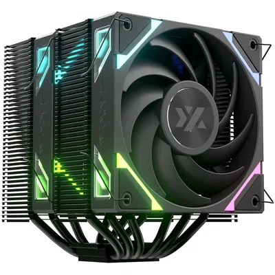 Luftkühlung XYZ Sockel AMD und Intel Dual Tower 120mm Thermax 6 DUO ARGB Doppellüfter