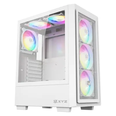 Tower xyz AIRONE 100 X Mesh 6x A-RGB 120mm USB C Gen2 Weiss ATX