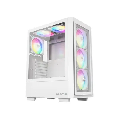 Tower xyz AIRONE 100 X Mesh 6x A-RGB 120mm USB C Gen2 Weiss ATX