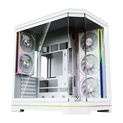 PC-Gehäuse XYZ NEUTRON X White Midi Tower ATX Gaming