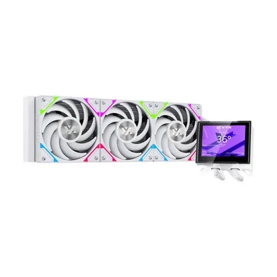 Refrigeración Líquida XYZ HYDROVIEW AIO 360mm 3 Lüfter LCD Display ARGB
