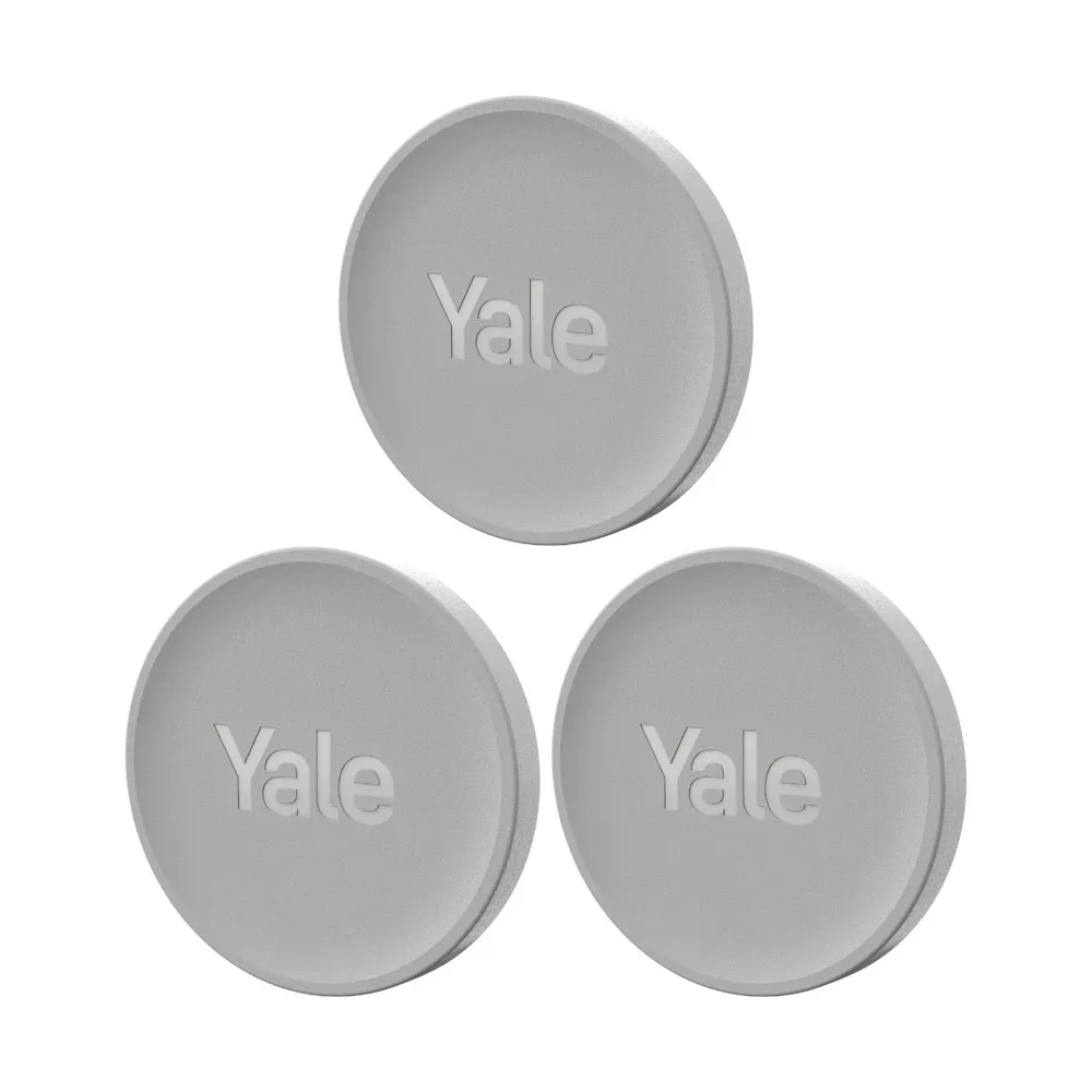 Yale Dot 3er-Set - Schlüsselloser Zugangspunkt - Silber