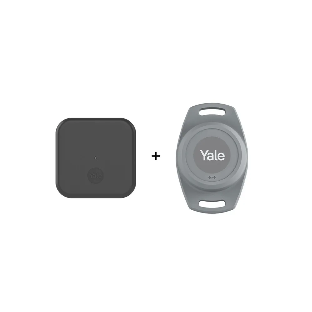 Yale Smart Opener Garage - Garagentoröffner mit Positionssensor (Für Sektional- und Schwingtore) - Weiß