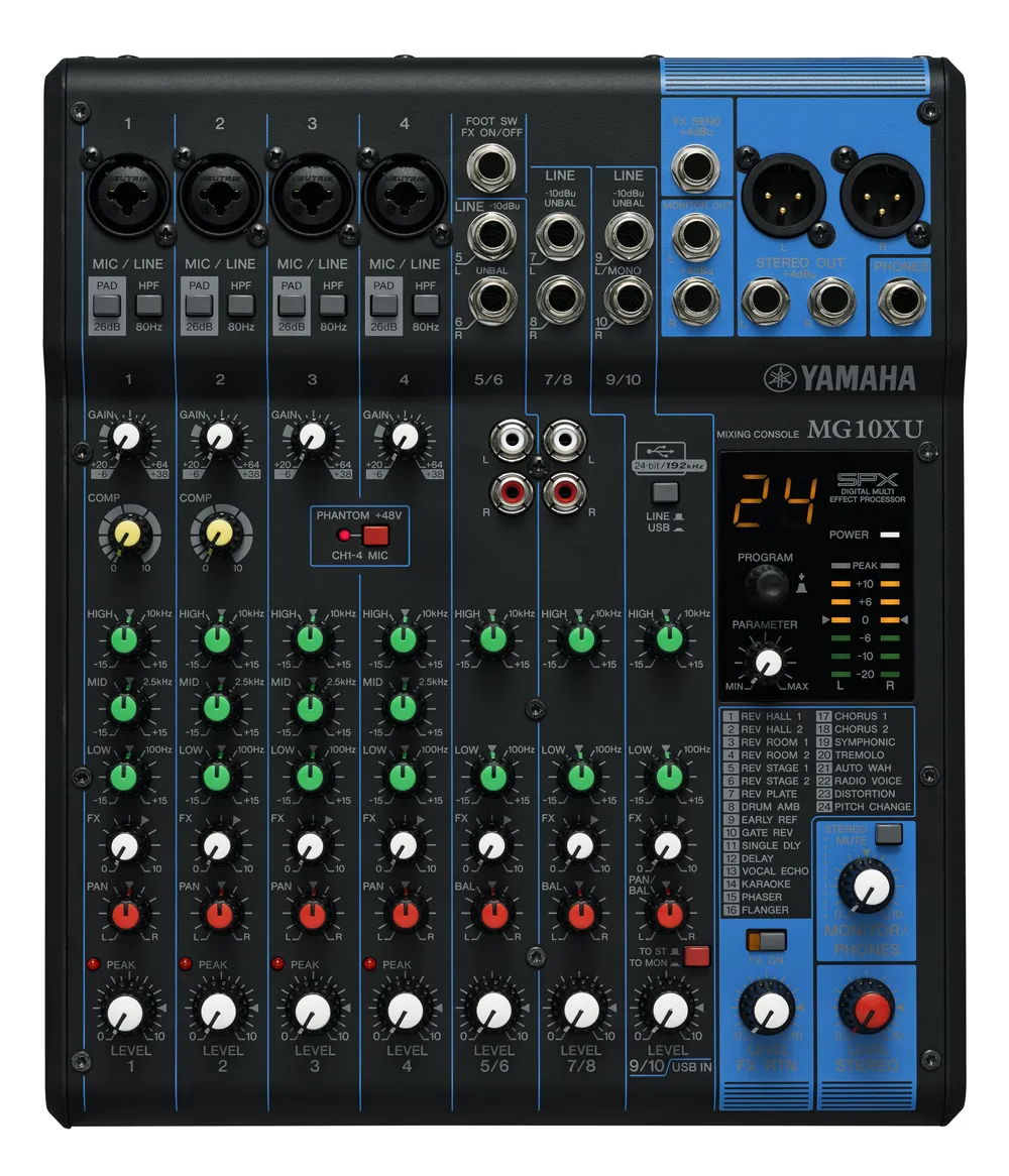 Yamaha MG10XU 10-Kanal-Mischpult