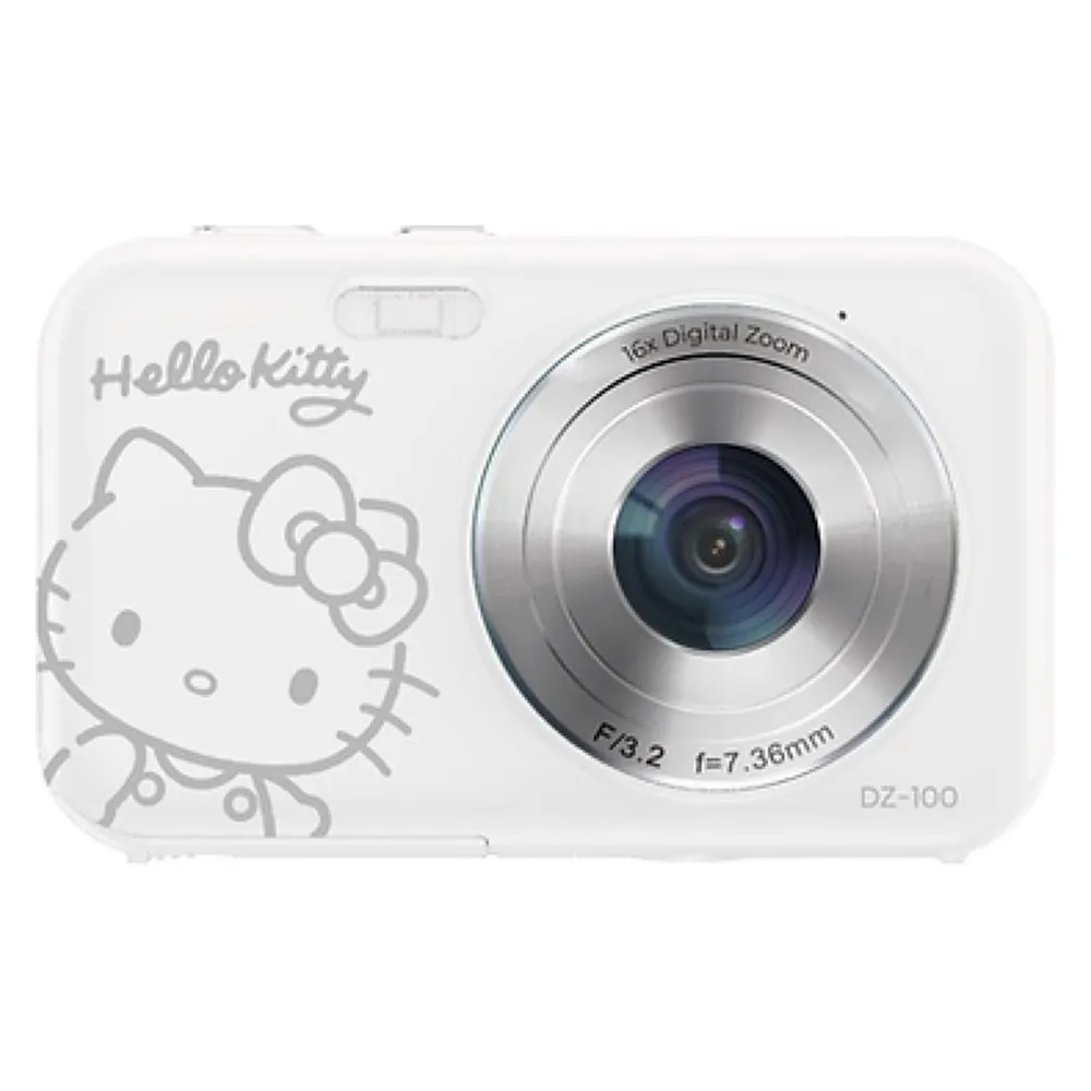 DZ-100 Hello Kitty weiß Kompaktkamera