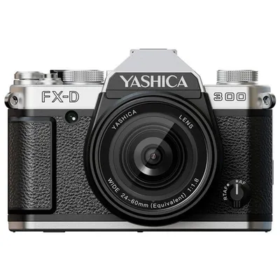 Kompaktkamera Yashica FX-D 300 50MP Zoom 2.5x Touchscreen Schwarz