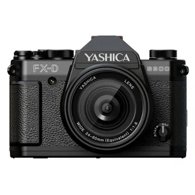 Kompaktkamera Yashica FX-D S300 50MP Elektronischer Sucher Touchsteuerung Schwarz