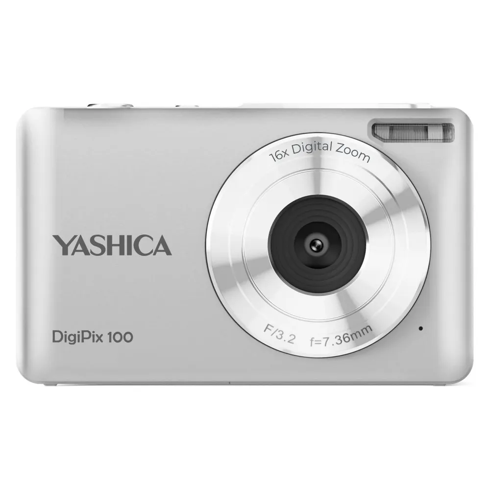 Digitalkamera Kompakt Yashica DigiPix 100 44 MP 16x Digitalzoom IPS Silber Lithium-Ionen