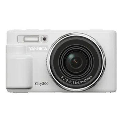 Digitalkamera Kompakt Yashica City 200 72 MP 10x Optischer Zoom CMOS WiFi Weiß