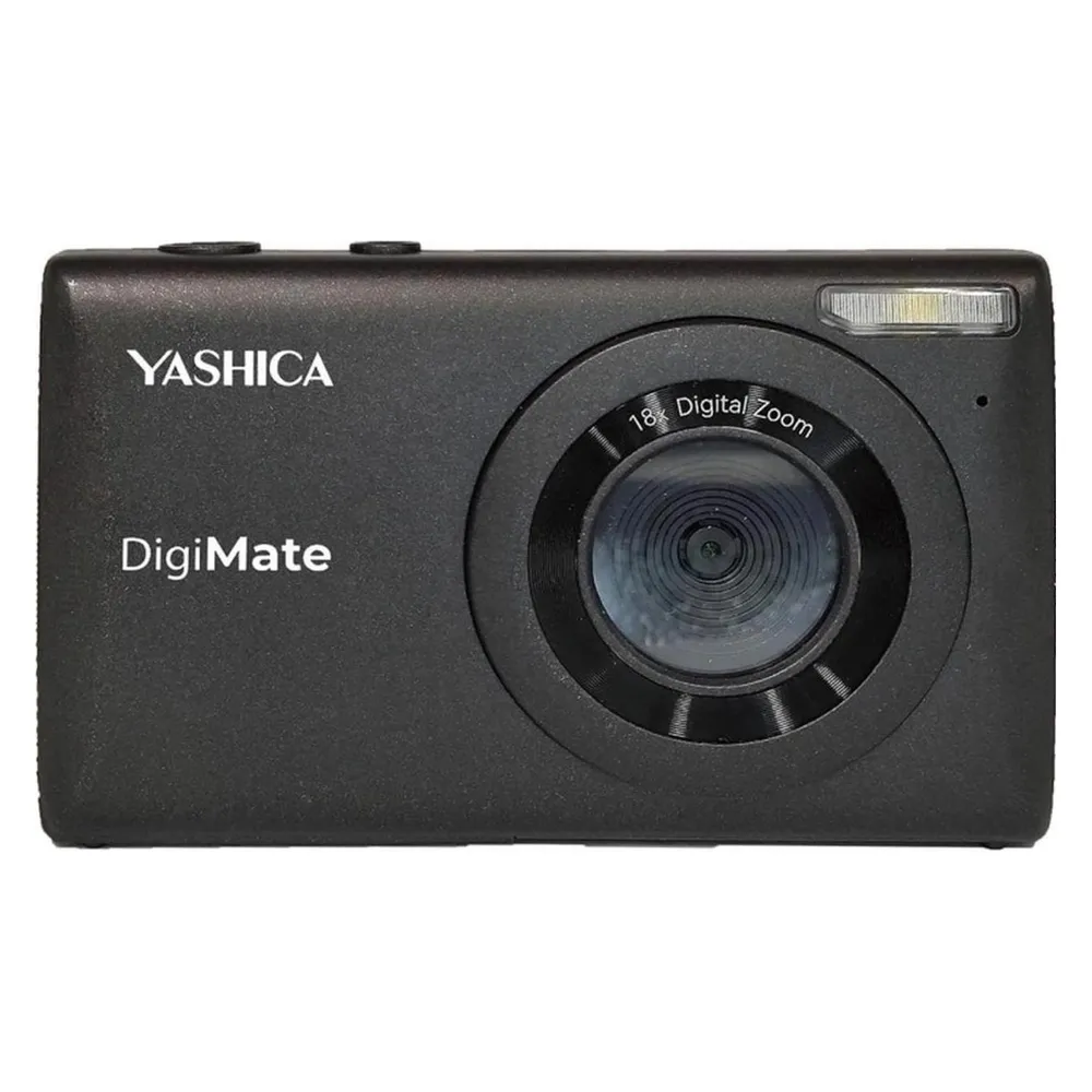 Digitalkamera Yashica DigiMate 64 MP 18x digitaler Zoom CMOS 4K Ultra HD Schwarz