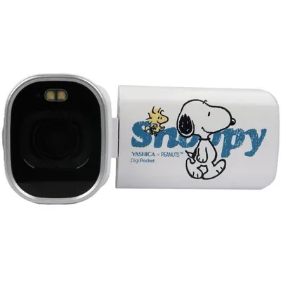 Digitalkamera Yashica x Peanuts DigiPocket Camcorder 4K Snoopy weiß