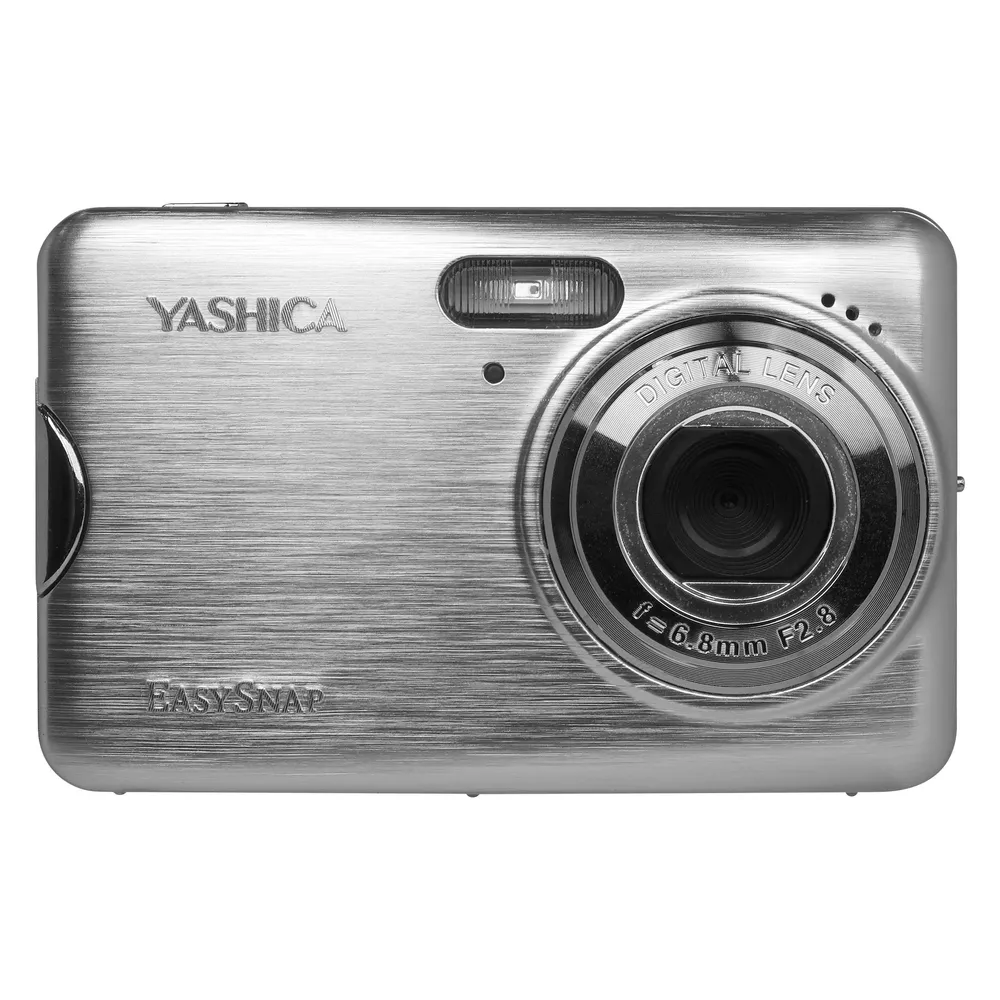 Kompaktkamera Yashica EasySnap 30MP USB-C IPS-Display Silber
