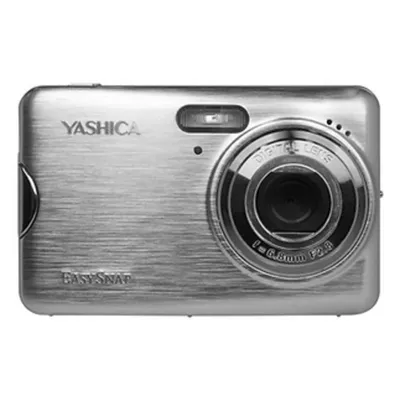 Kompaktkamera Yashica EasySnap 30MP USB-C IPS-Display Silber