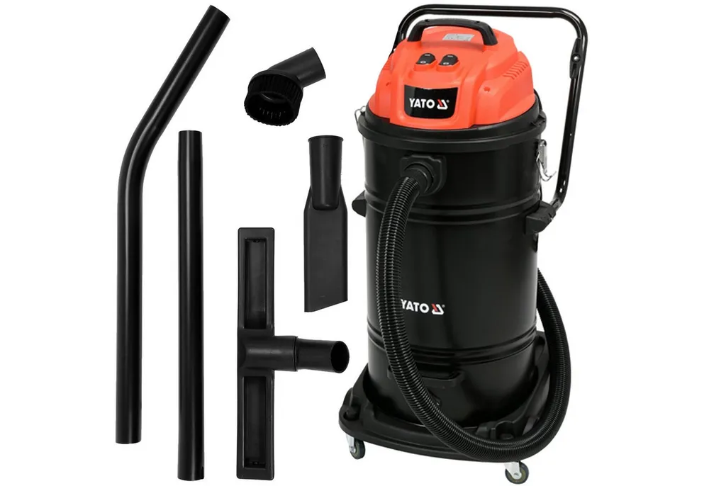 Yato Nass-Trocken-Sauger Nass-/ Trockensauger 2400W, 70 Liter, Industriesauger, Mehrzwecksauger, 2400 W, für Reinigungsarbeiten