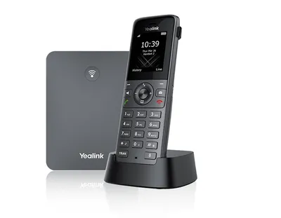 IP-Telefon Yealink W73P Grau TFT 4,57 cm 100 Einträge Akku 1010 mAh IP-Telefon Yealink W73P Grau TFT 4,57 cm 100 Einträge Akku 1010 mAh