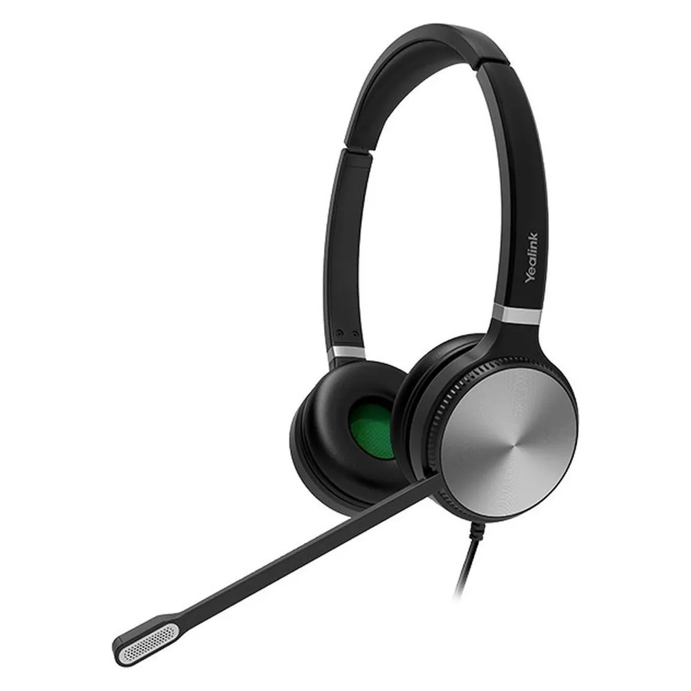 Auriculares Yealink YHS36 Dual con cable RJ9 para Büro y Call Center mit Geräuschunterdrückung