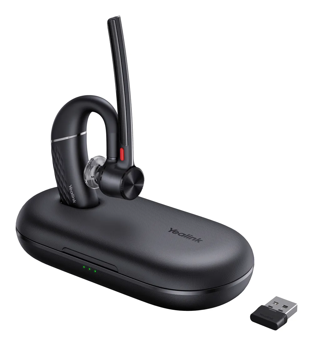 Auriculares Yealink BH71 Pro inalámbricos Bluetooth Cancelación de Ruido Oficina negro