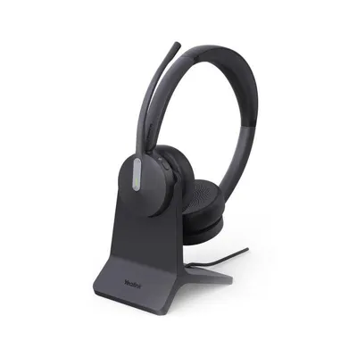Kopfhörer Yealink BH70 kabellos Bluetooth mit Geräuschunterdrückung, Mikrofon, Schwarz
