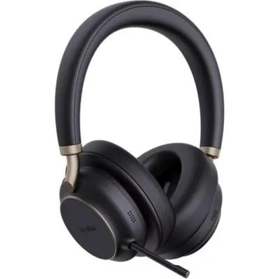 Auriculares Yealink BH76 Plus con cable USB-A/C Cancelación de Ruido Oficina Negro