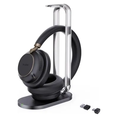 Yealink BH76 Plus - Headset - on-ear (Docking, Kabelgebunden, Kabellos, USB-C)