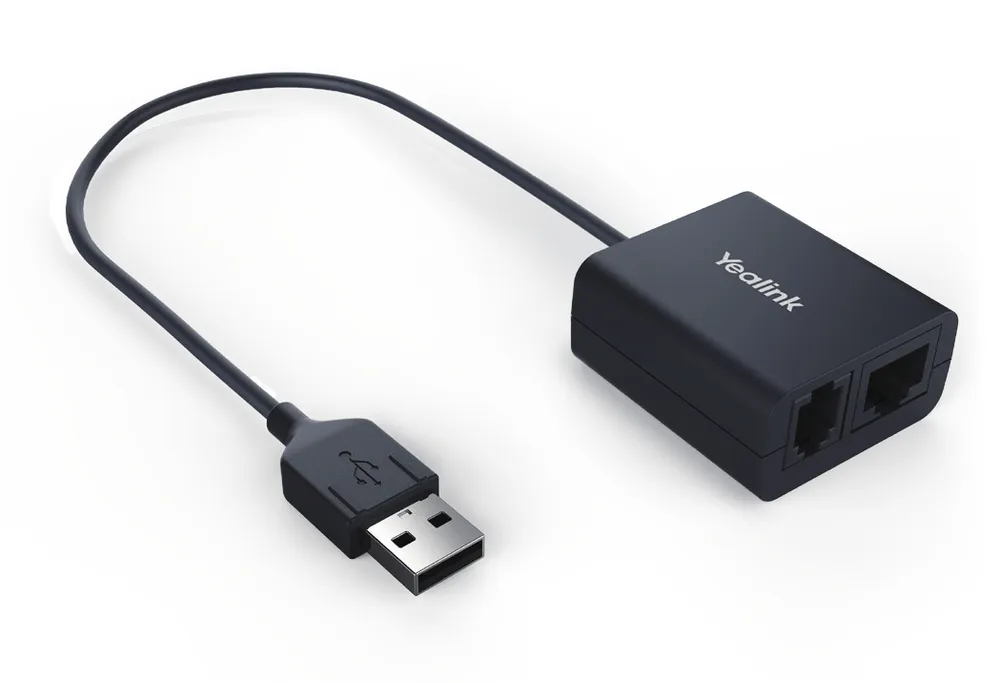 Yealink EHS40 Kabelloser Headset-Adapter für Yealink IP-Telefon