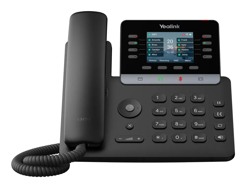 Yealink SIP-T73W | 1301009 | VoIP-Telefon mit Rufnummernanzeige