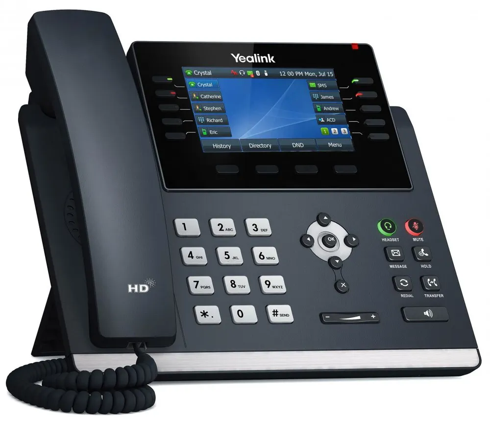Yealink SIP-T46U | 1301203 | IP-Telefon - Grau
