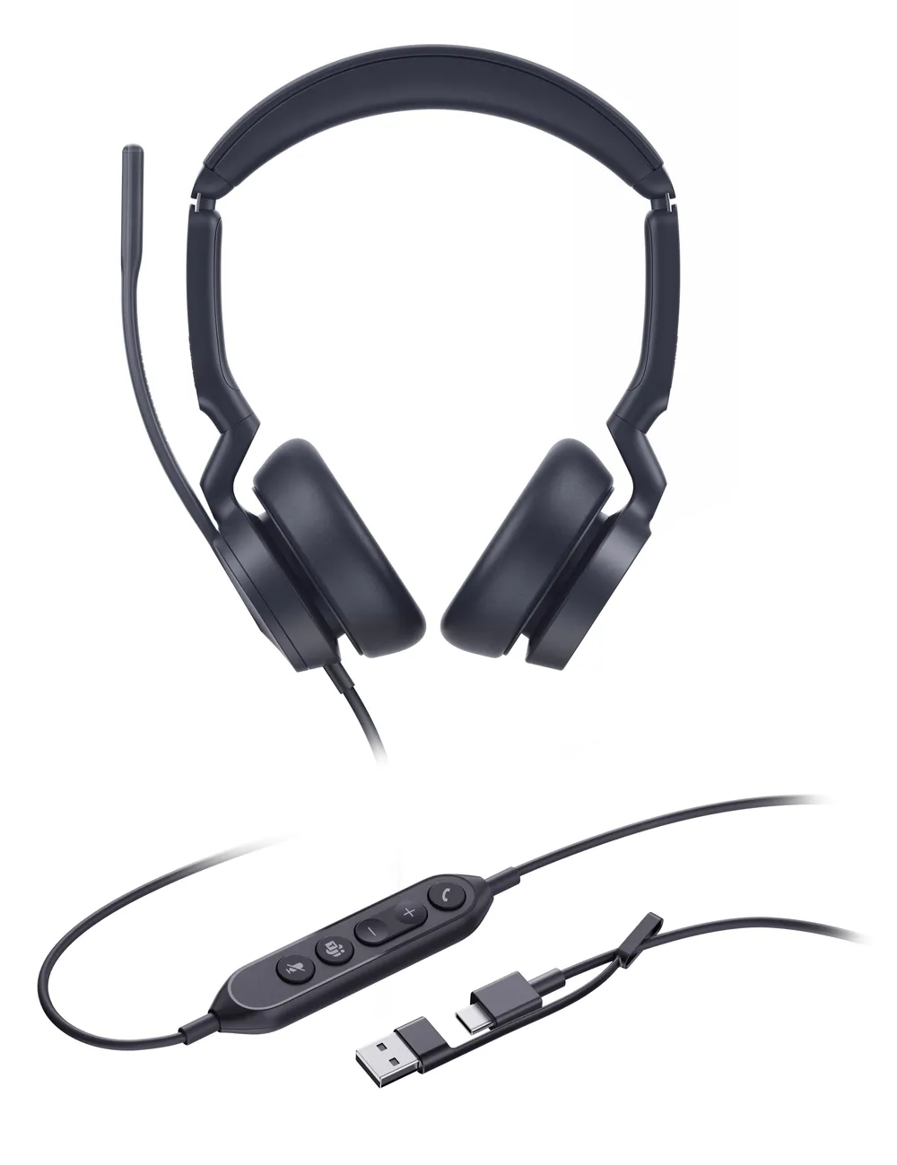 Yealink UH46 Dual | 1308182 | Headset - On-Ear