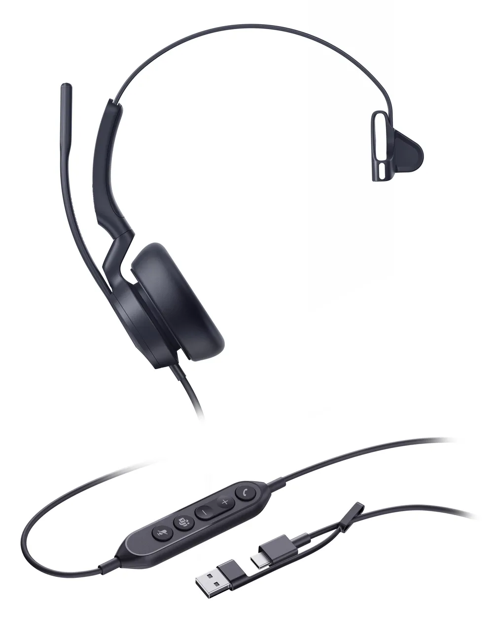 Yealink UH46 Mono | 1308184 | Headset - On-Ear