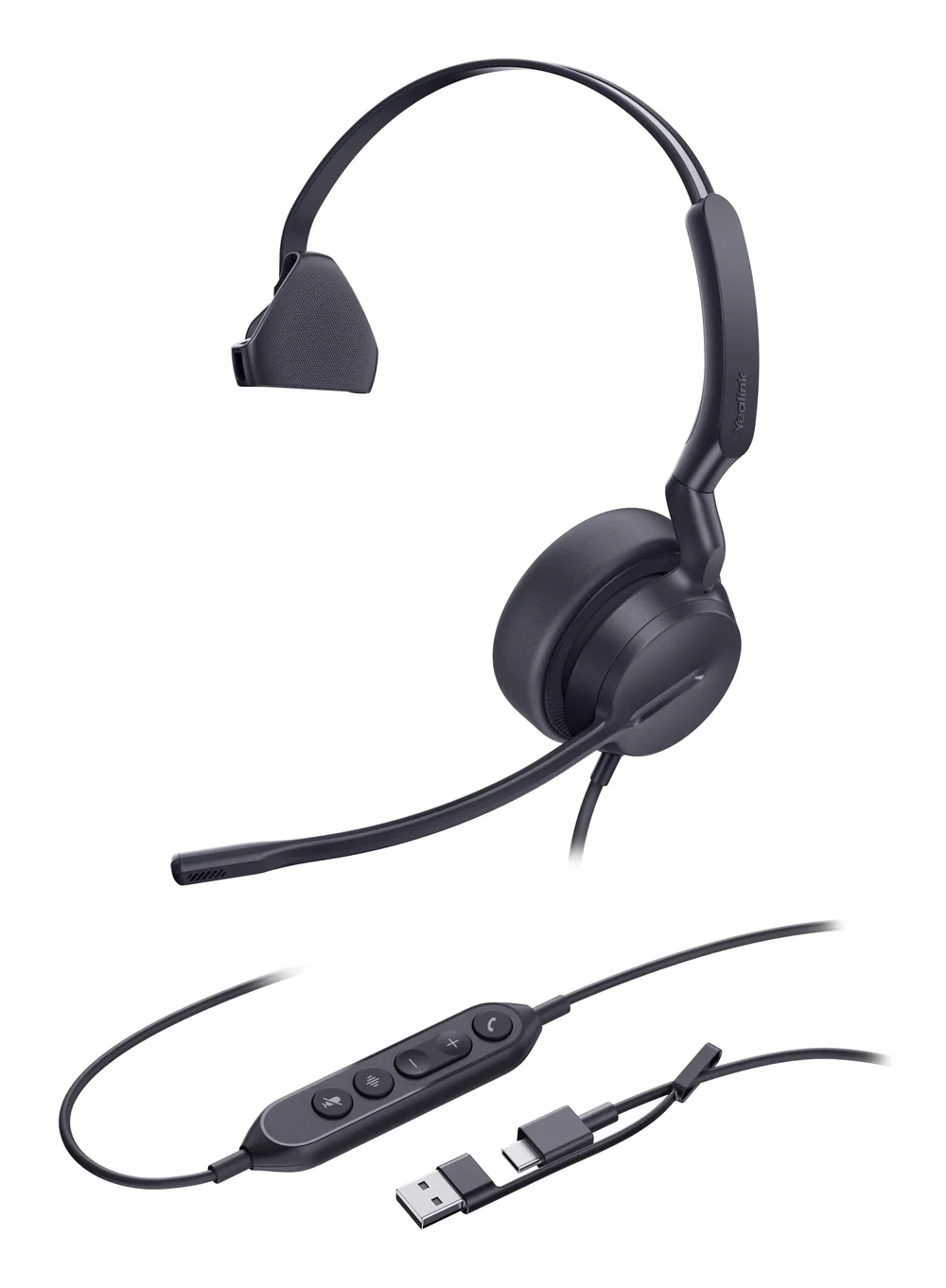 Yealink UH42 Mono | 1308217 | Headset - On-Ear