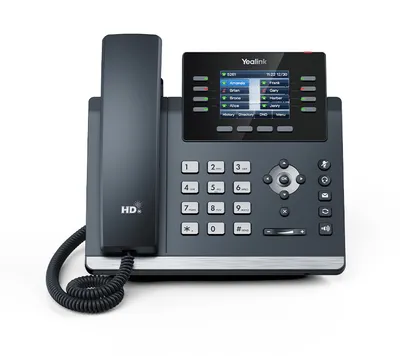 IP-Telefon Yealink SIP-T44W Grau 8 Leitungen LCD 2.8" Wi-Fi 5 Bluetooth
